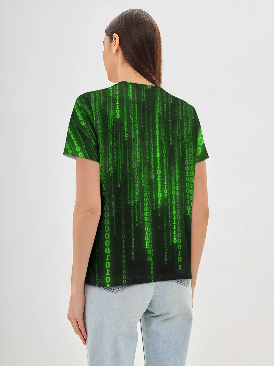 Женская базовая футболка / Компьютерный язык