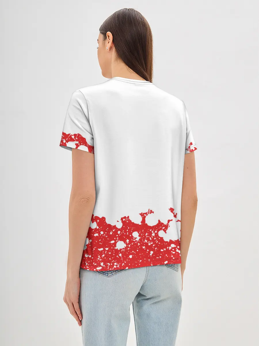 Женская базовая футболка / Бумажный дом | La Casa de Papel