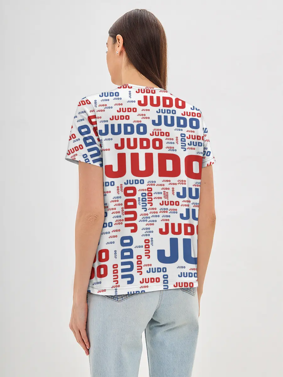 Женская базовая футболка / Дзюдо