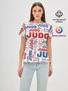 Женская базовая футболка / Дзюдо