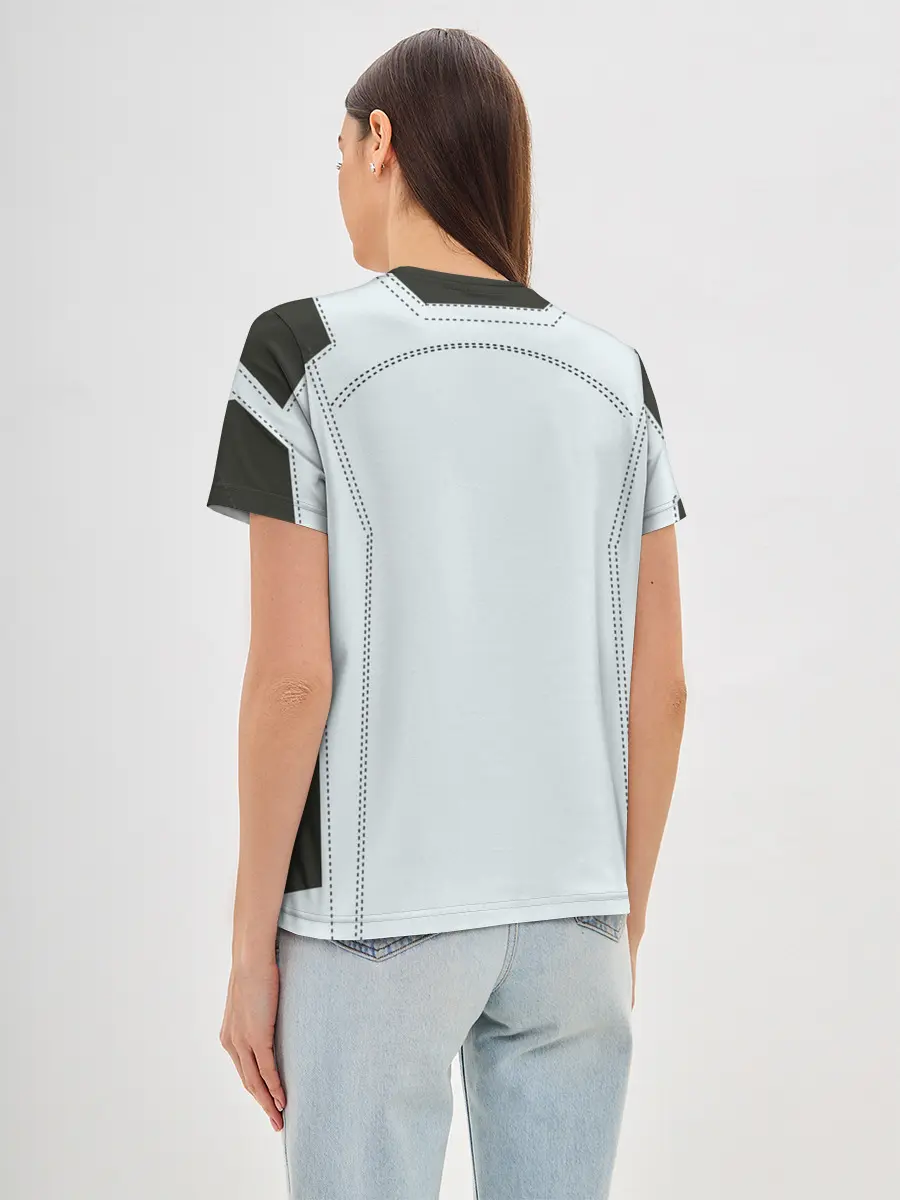 Женская базовая футболка / Скафандр SpaсeX