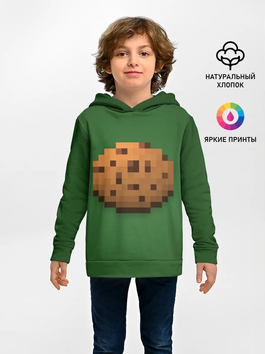 Детское худи / Minecraft Печенька