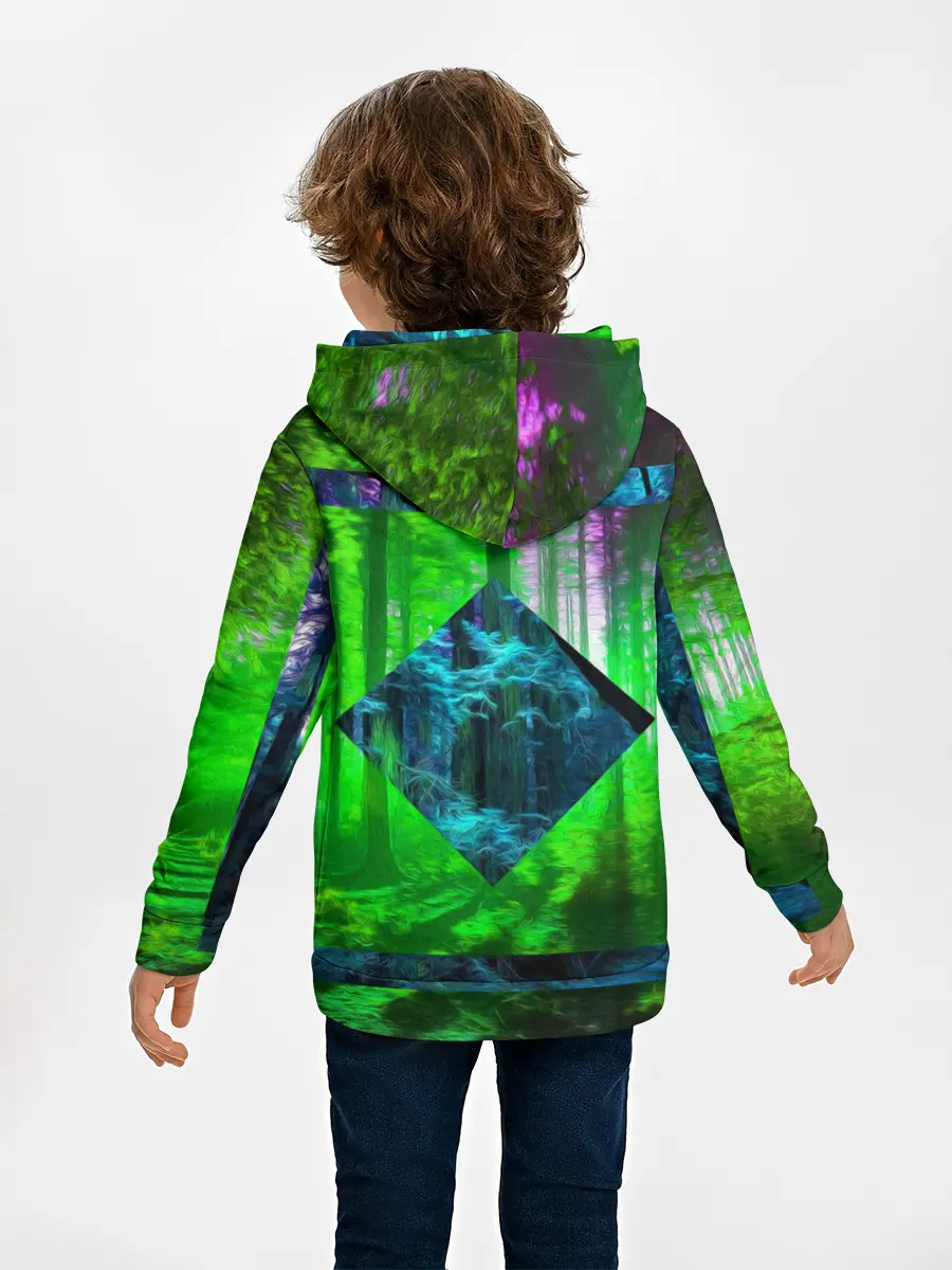 Детское худи / ПСИХОДЕЛИЯ ЛЕСА