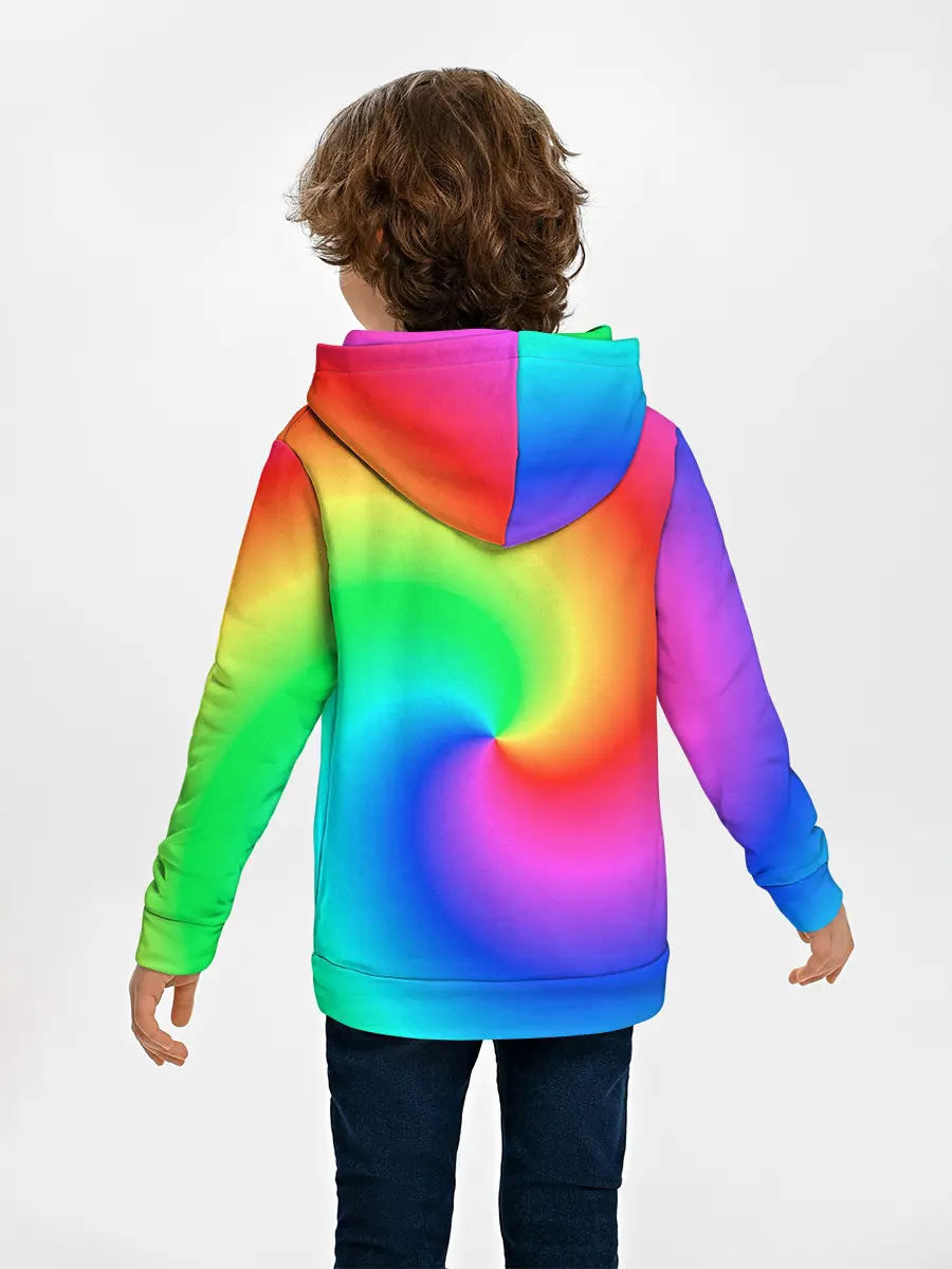Детское худи / Pepe rainbow