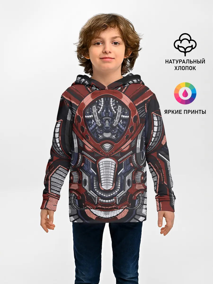 Детское худи / Механический робот