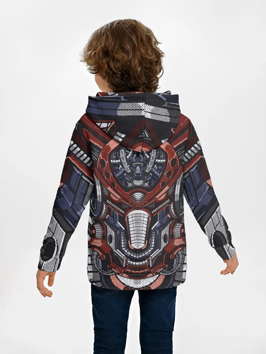 Детское худи / Механический робот