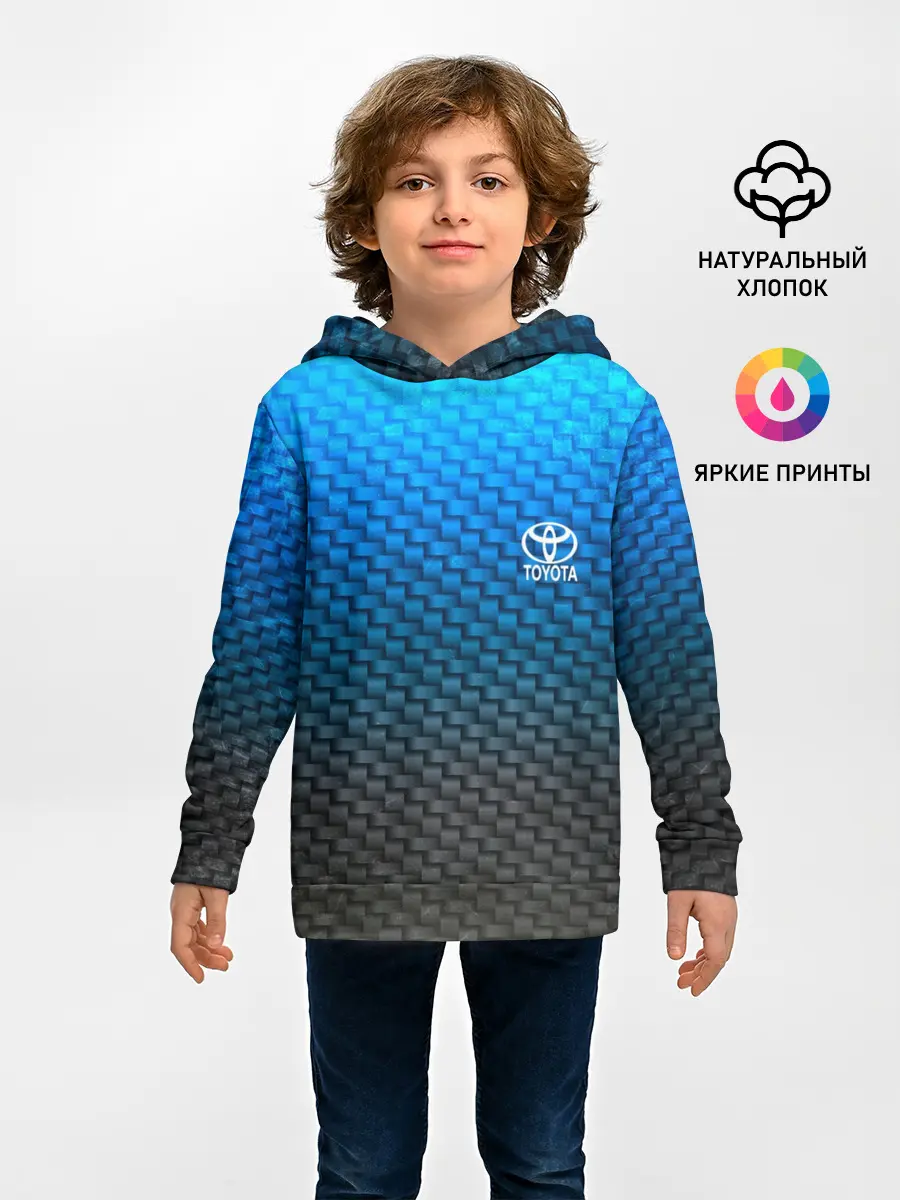 Детское худи / TOYOTA COLLECTION CARBON