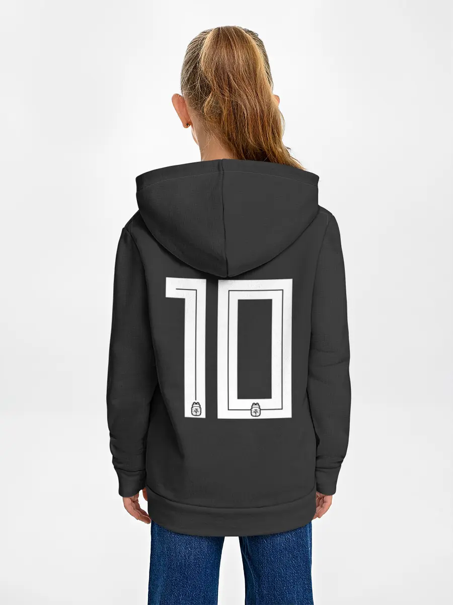 Детское худи / Месси ЧМ 2018 гостевая