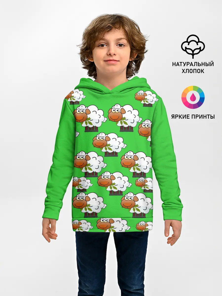 Детское худи / Овцы