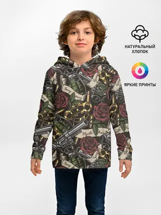 Детское худи / старая школа