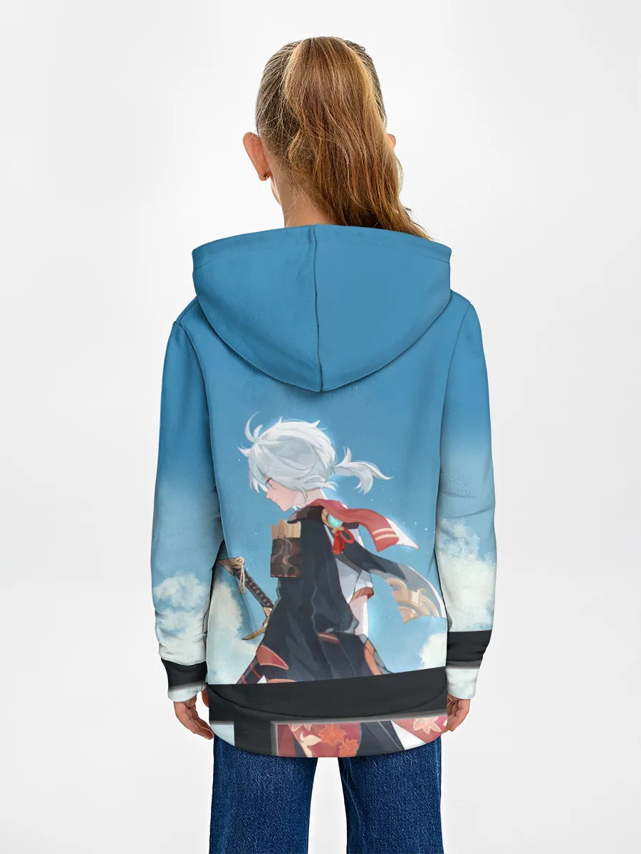 Детское худи / КАДЗУХА НА ФОНЕ НЕБА