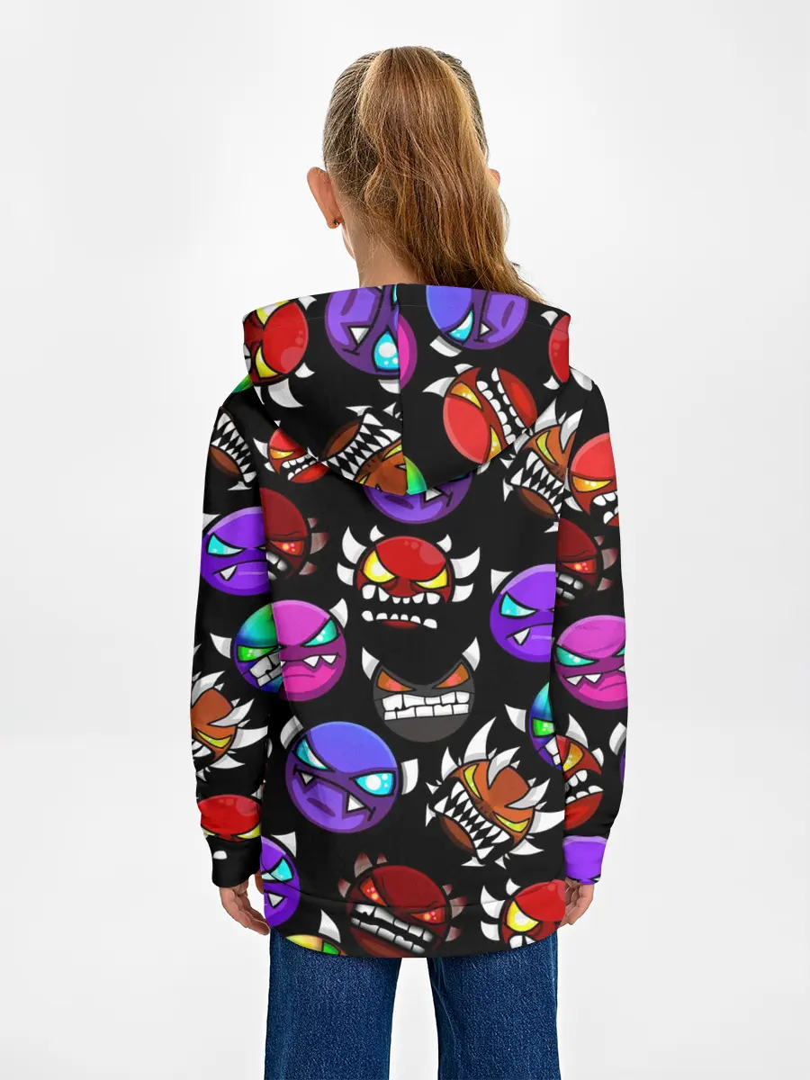 Детское худи / Geometry Dash Demons