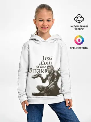 Детское худи / Toss a coin to your Witcher