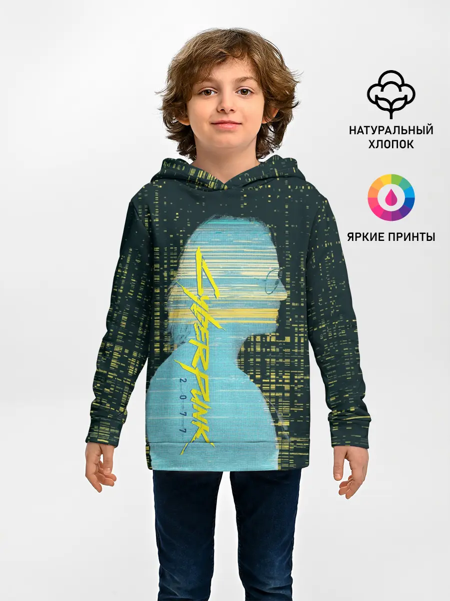 Детское худи / Cyberpunk 2077 | Джонни