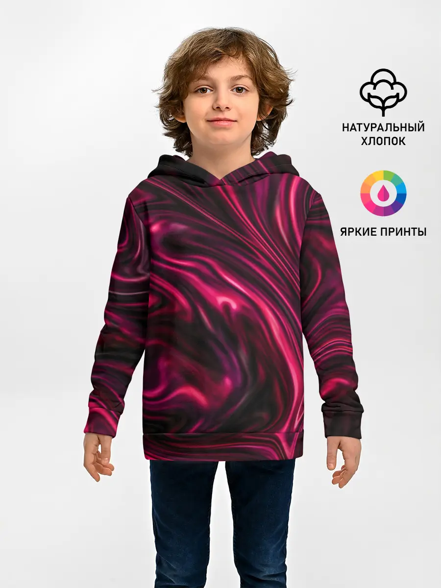 Детское худи / Abstract Fluid