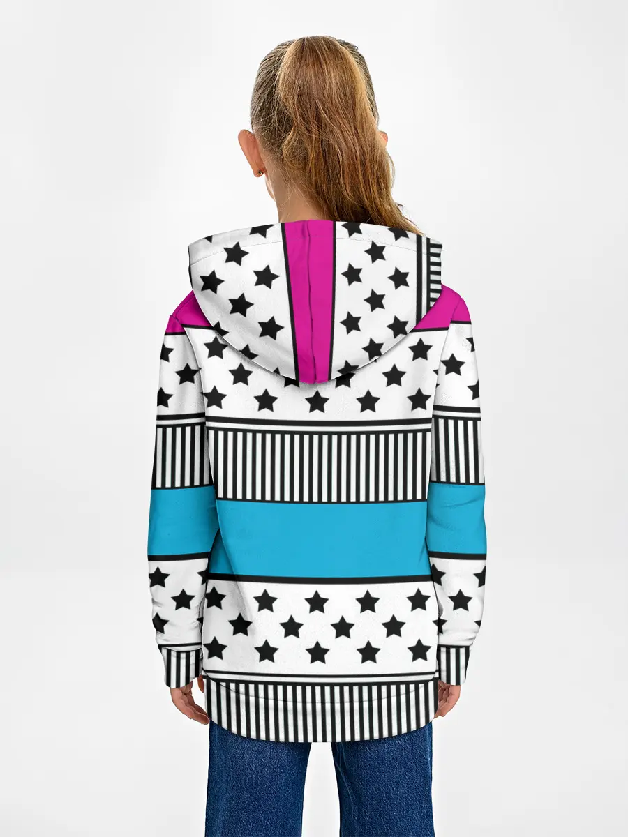 Детское худи / Молодежный современный узор