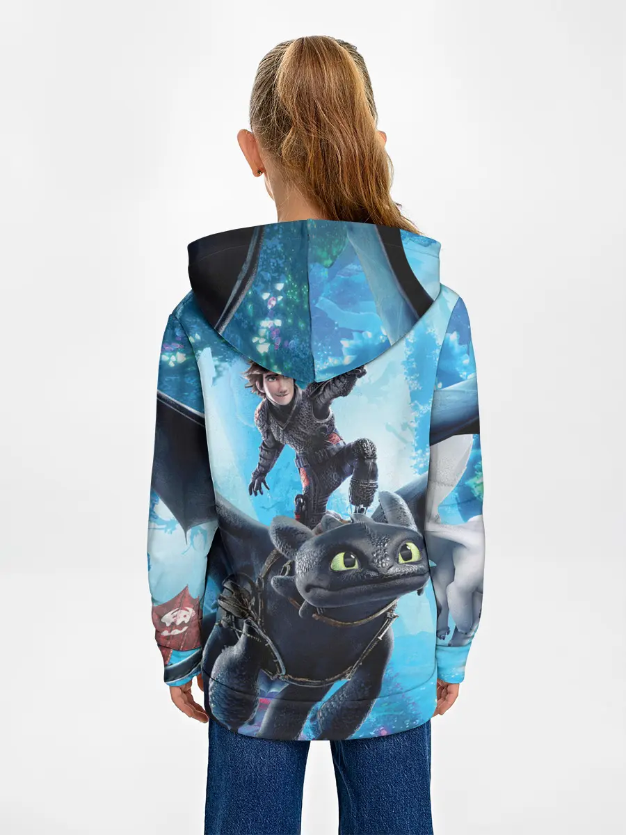 Детское худи / Как приручить дракона 3