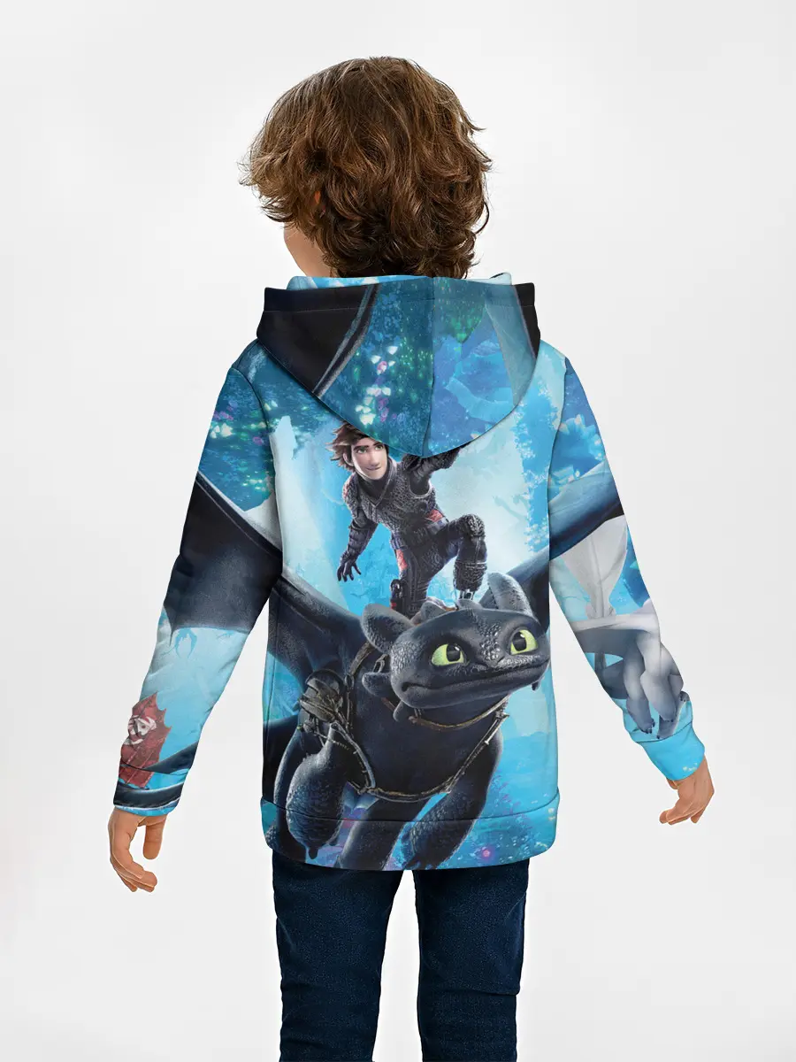 Детское худи / Как приручить дракона 3