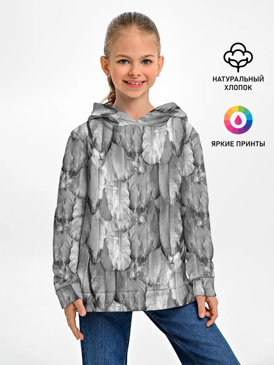 Детское худи / White Raven