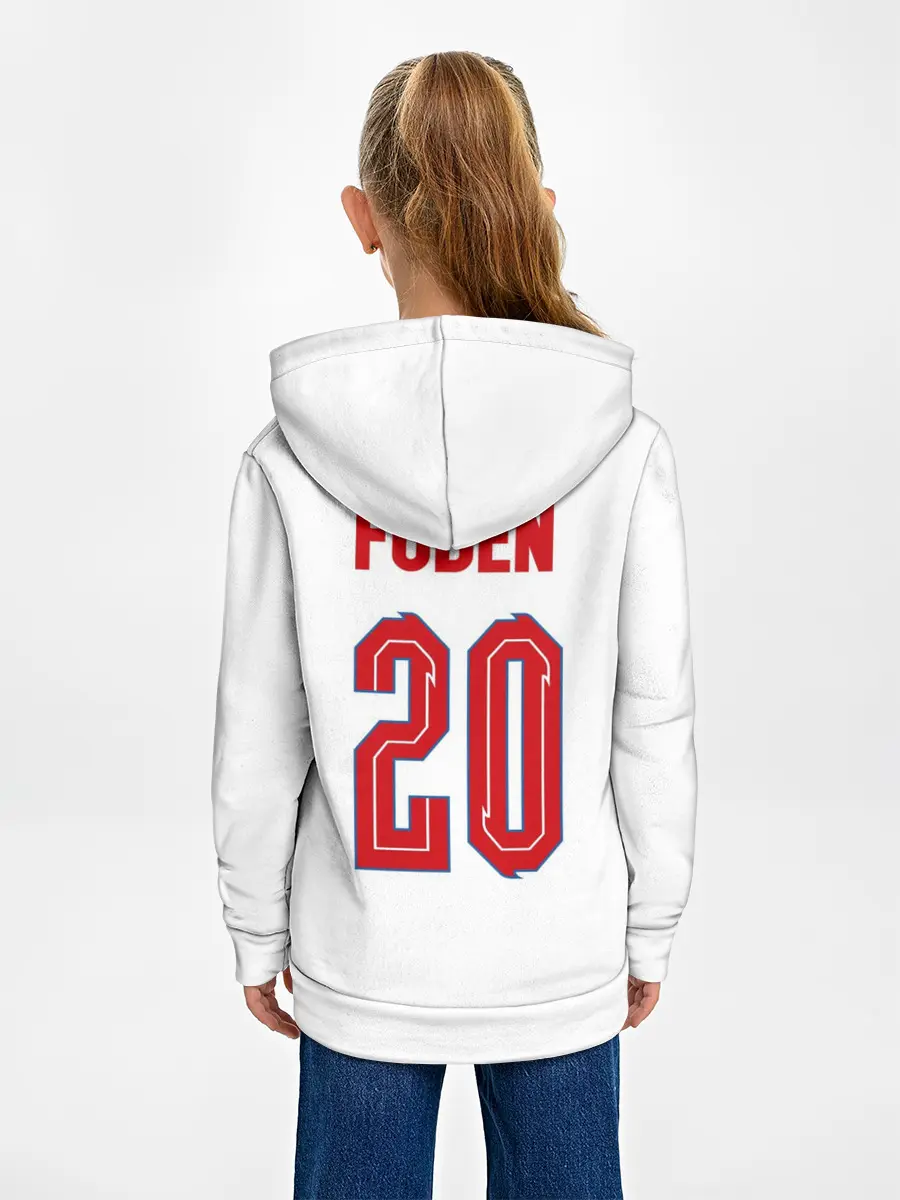 Детское худи / Фил Фоден форма Англия