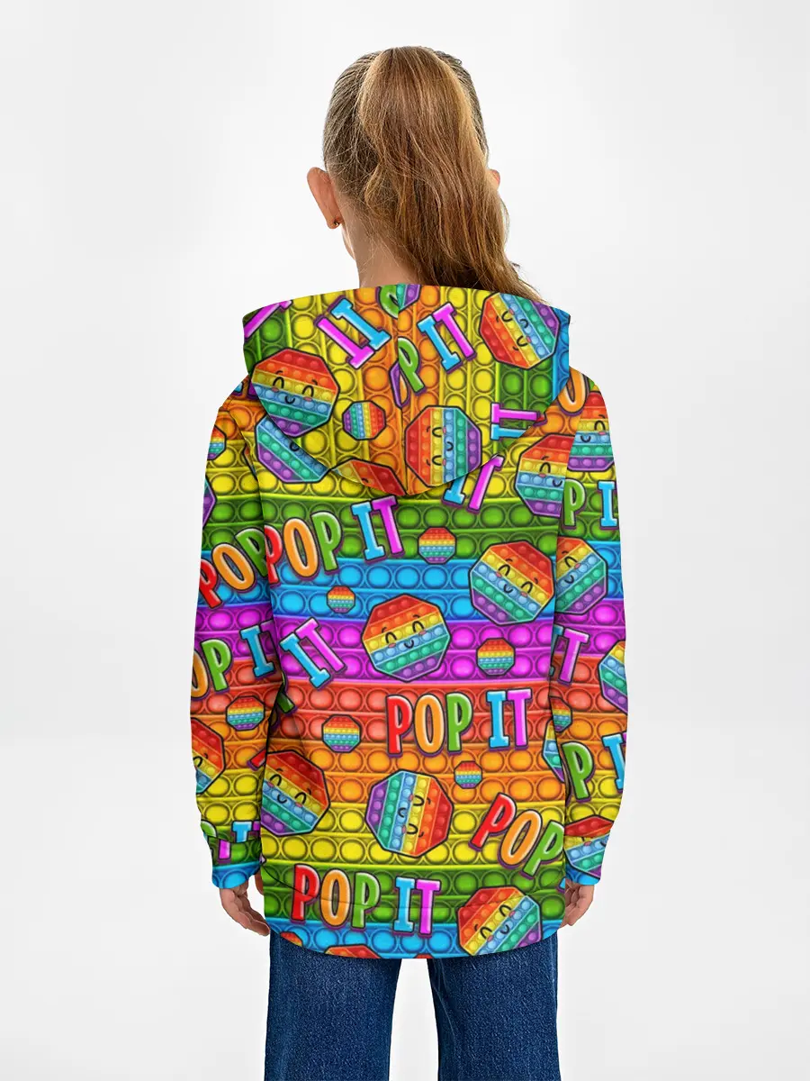 Детское худи / POP IT SMILE | ПОП ИТ ПУПЫРКА