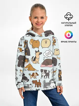Детское худи / Собаки