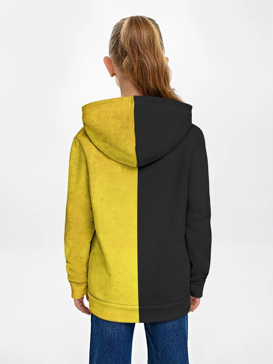 Детское худи / Yellow and black smile