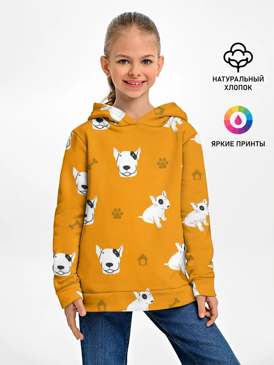 Детское худи / Английский бультерьер