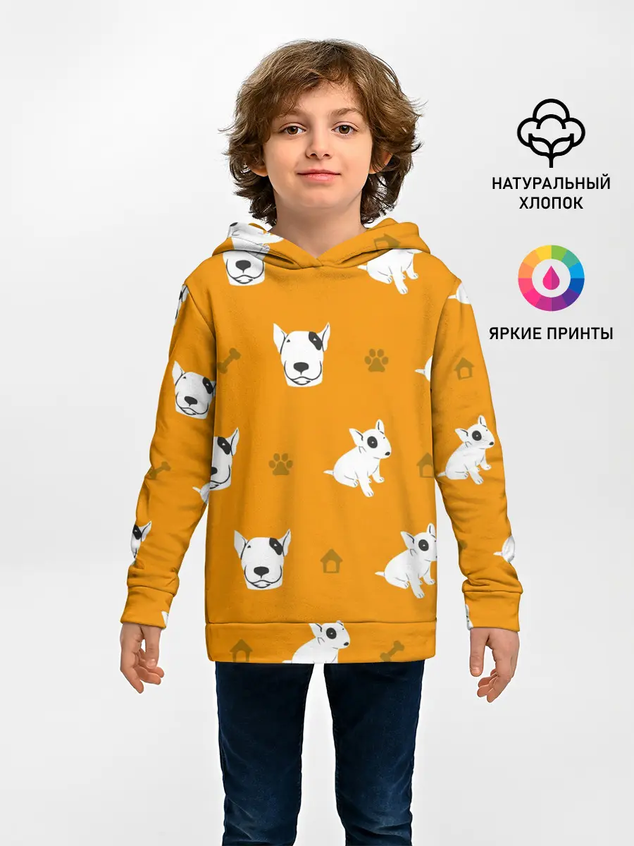 Детское худи / Английский бультерьер