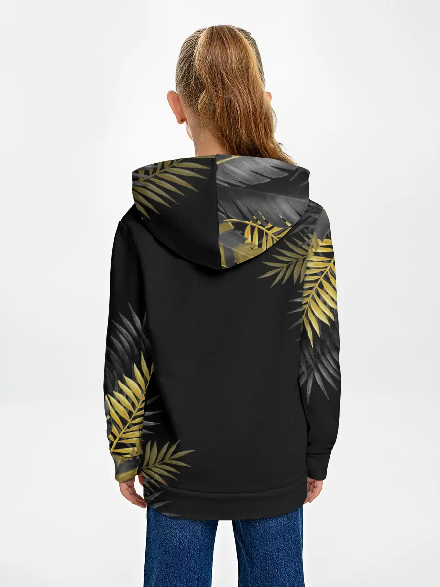 Детское худи / ЗОЛОТЫЕ БАБОЧКИ И ПАПОРОТНИК