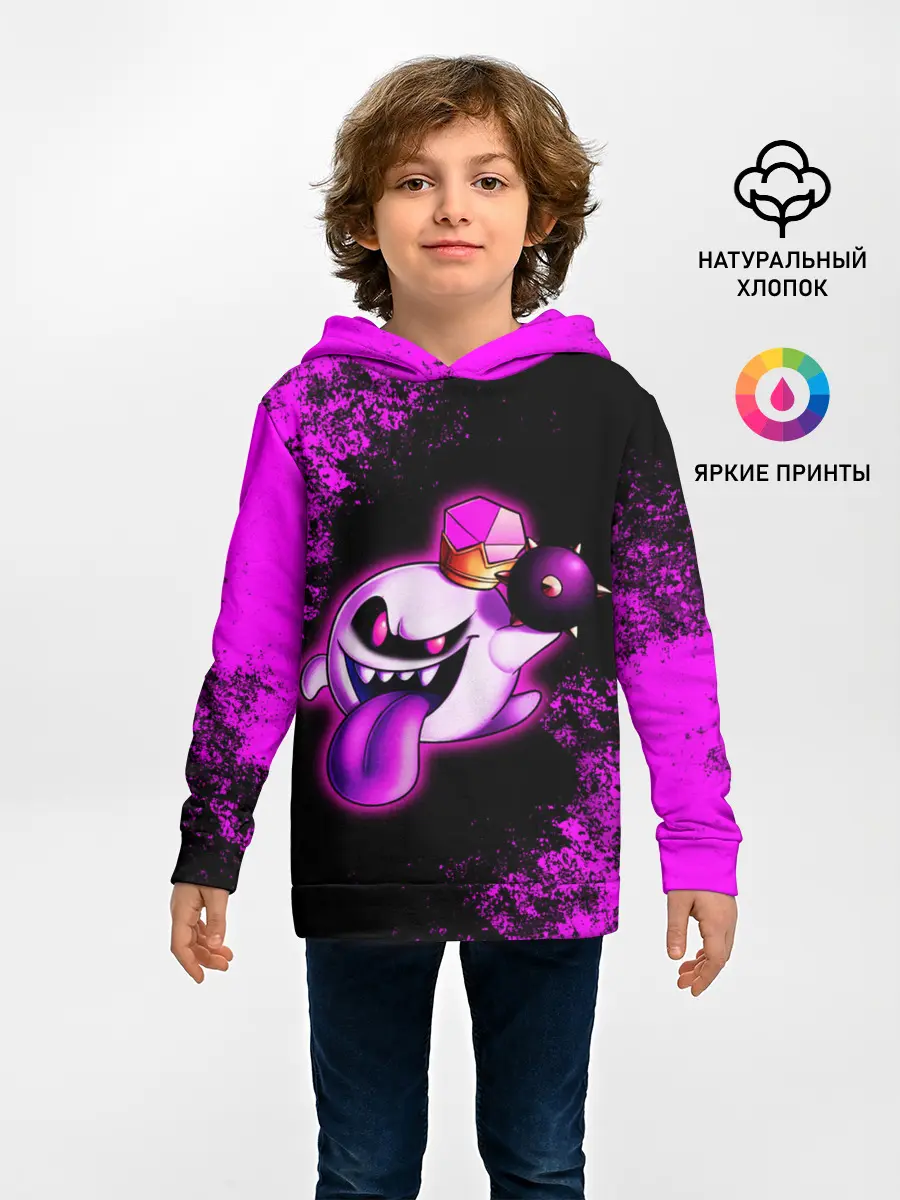 Детское худи / Luigis Mansion