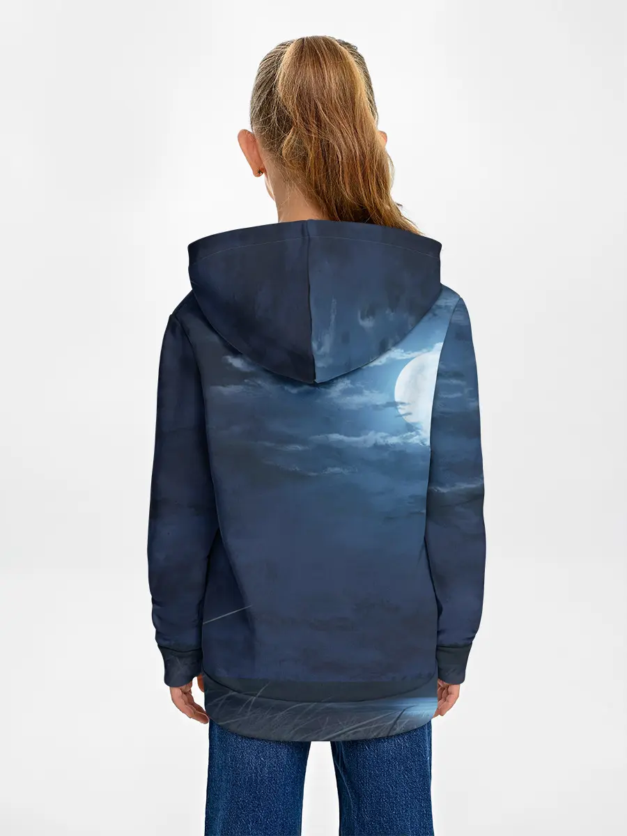 Детское худи / Ночное поле