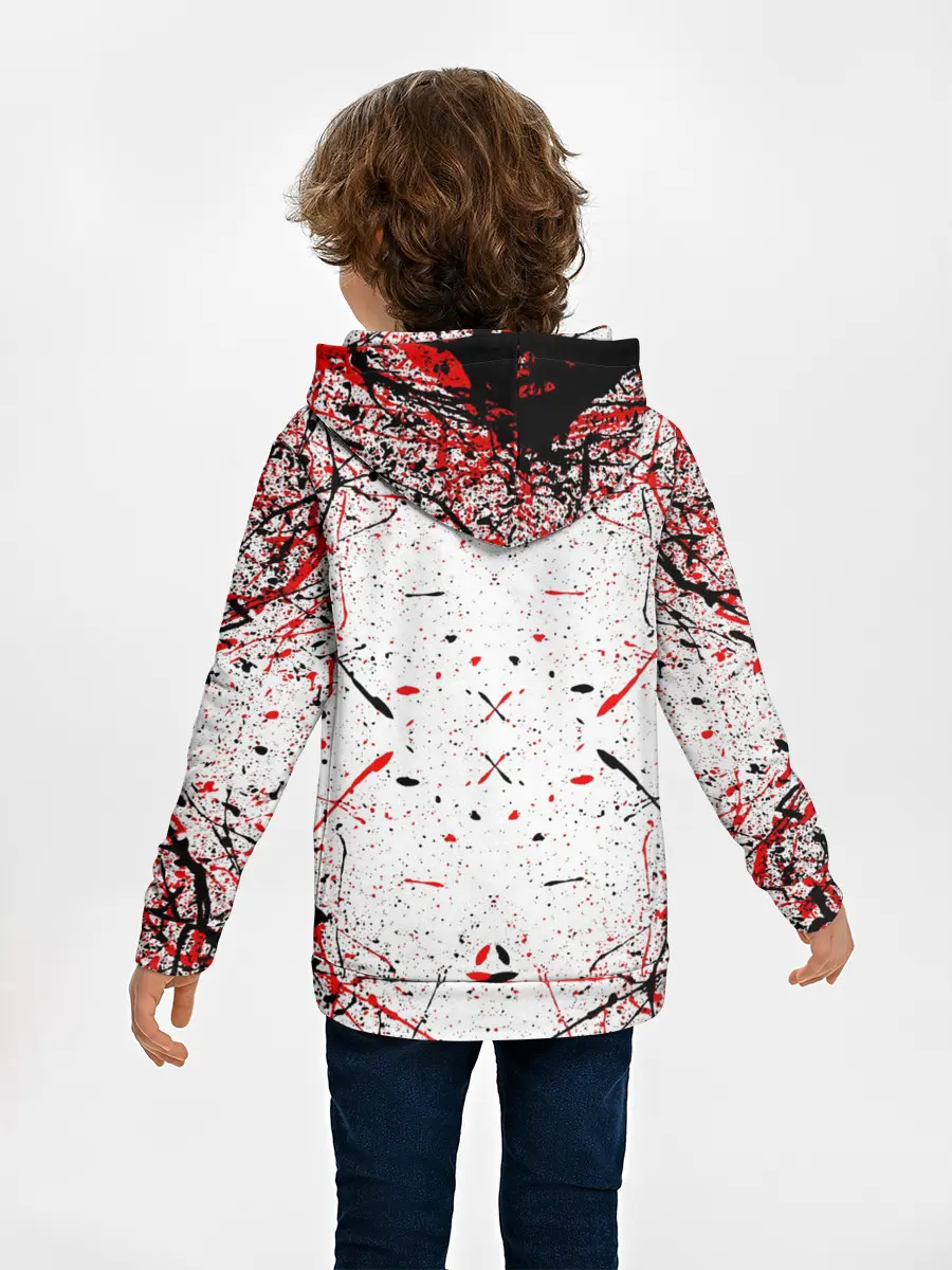 Детское худи / БЕРСЕРК рваный лого