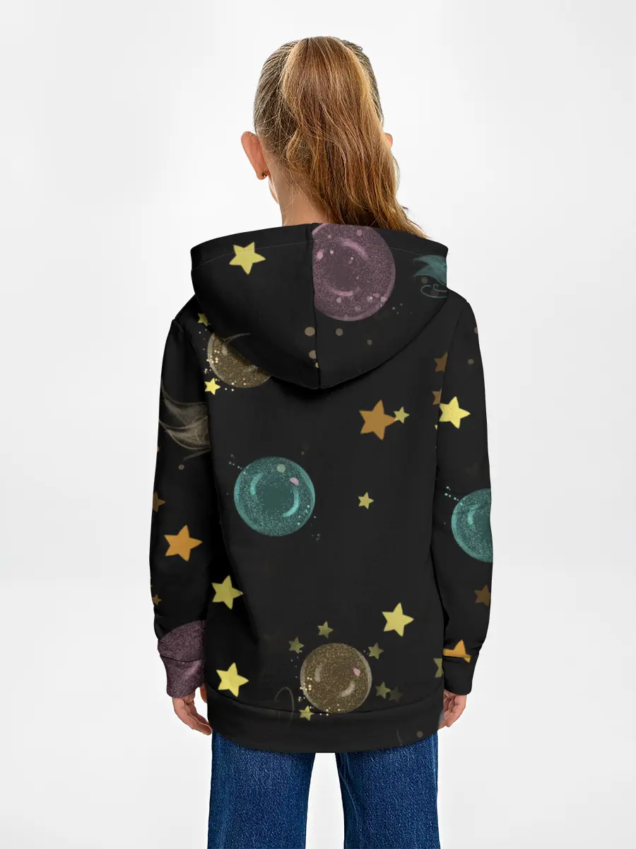 Детское худи / Эльфийка и звезды