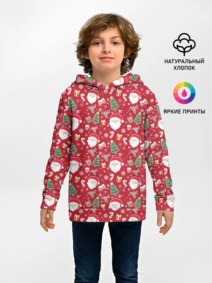 Детское худи / Дед Мороз
