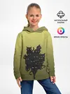 Детское худи / много черных котов