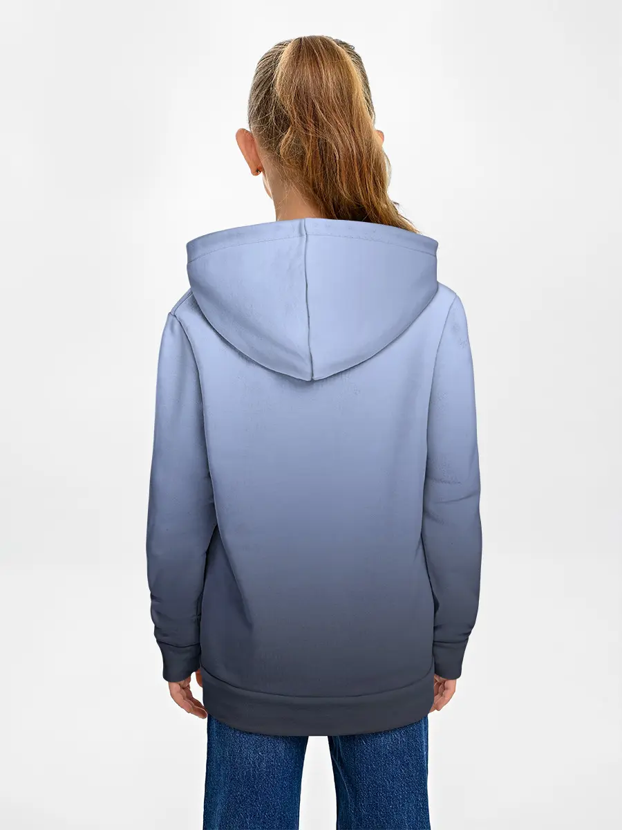 Детское худи / футуристический ворон