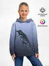 Детское худи / футуристический ворон