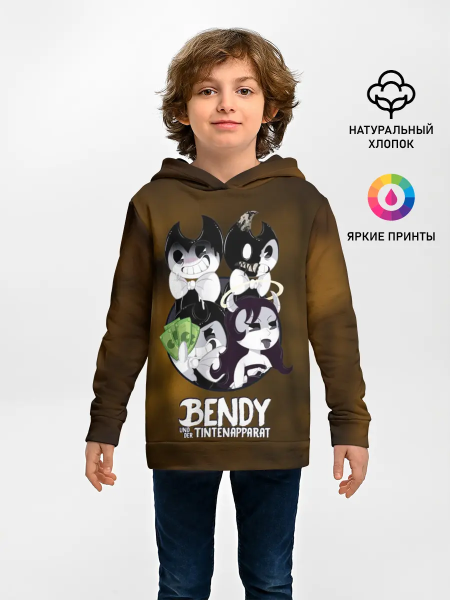 Детское худи / Bendy and the ink machine