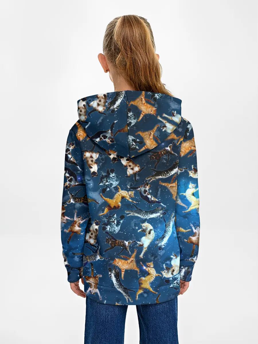 Детское худи / Космические коты