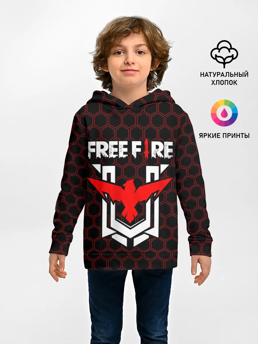 Детское худи / FREE FIRE / ФРИ ФАЕР