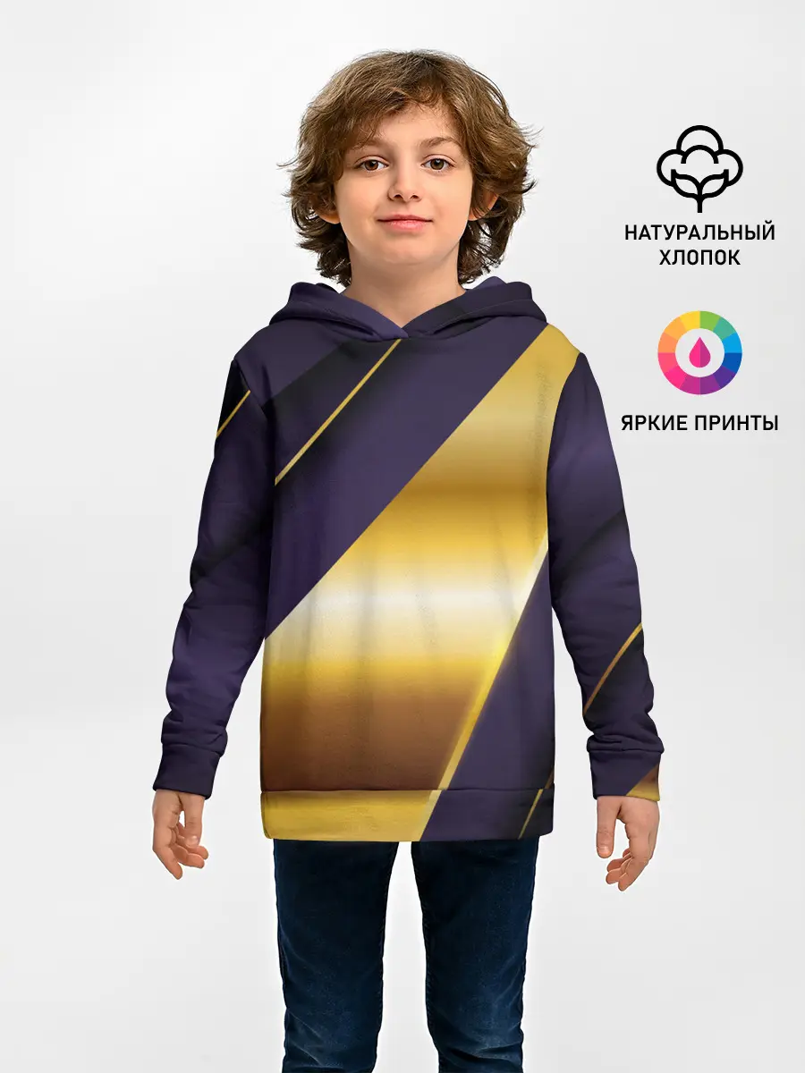 Детское худи / 3D luxury золото