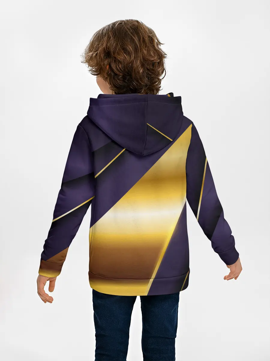 Детское худи / 3D luxury золото