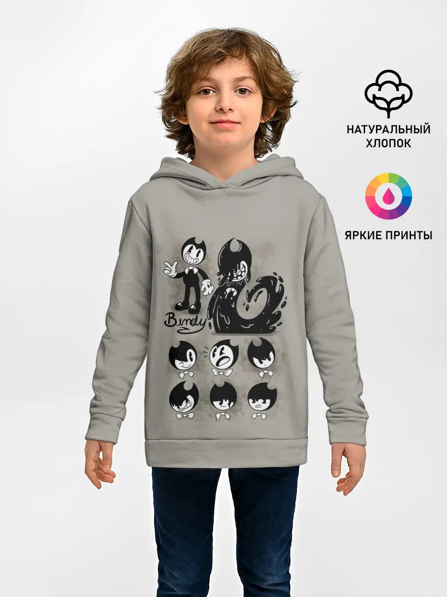 Детское худи / Bendy And The Ink Machine