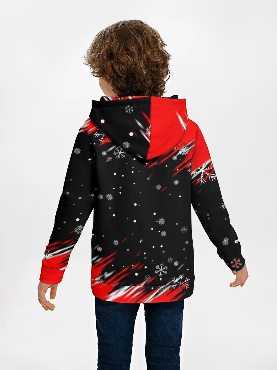 Детское худи / HAZBIN HOTEL НОВОГОДНИЙ.