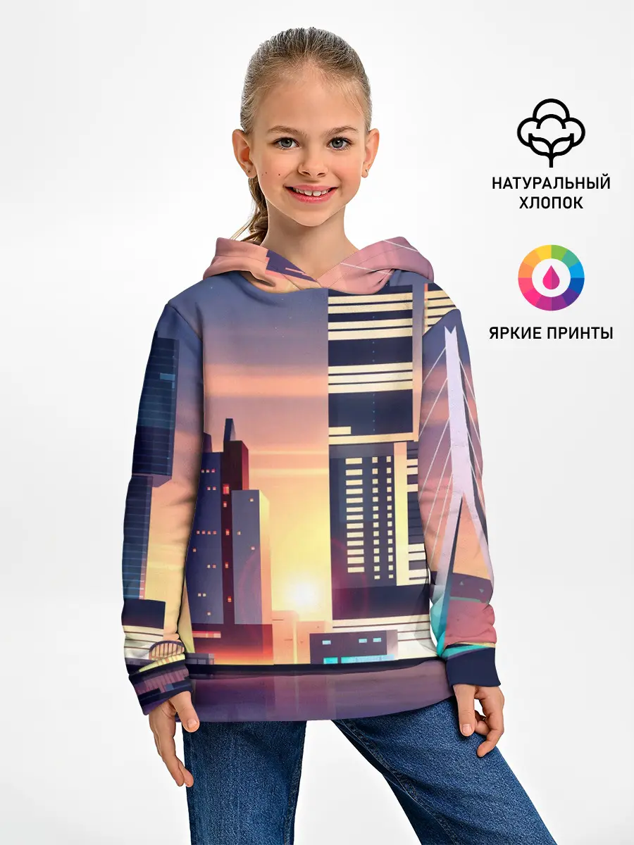 Детское худи / Ночной Город