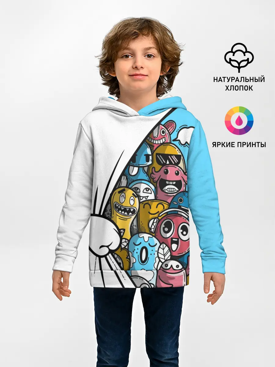 Детское худи / Монстрики