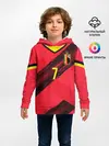 Детское худи / De Bruyne home EURO 2020