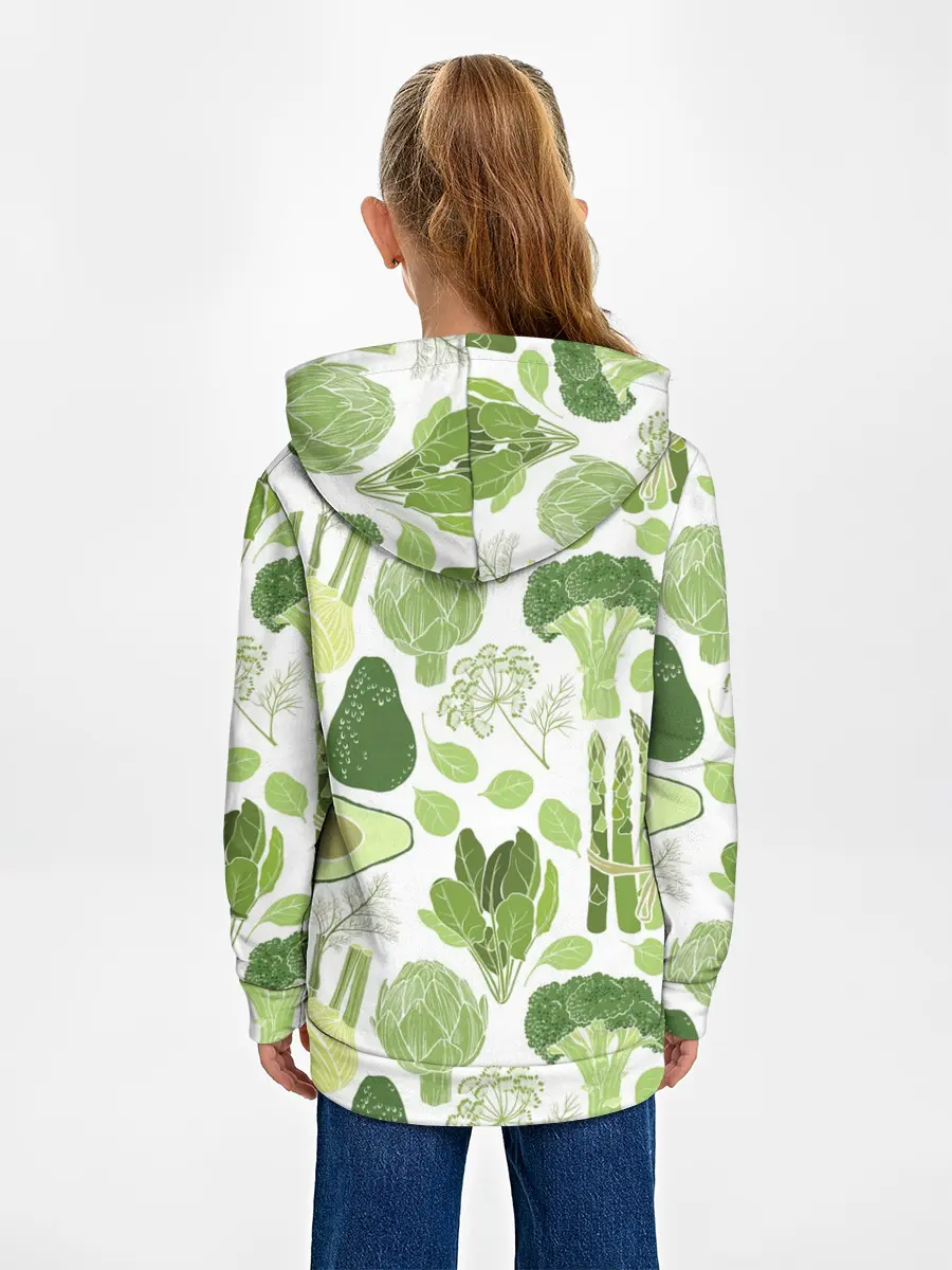 Детское худи / овощи