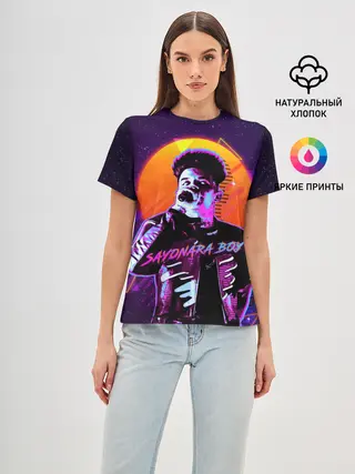 Женская базовая футболка / Сайонара бой